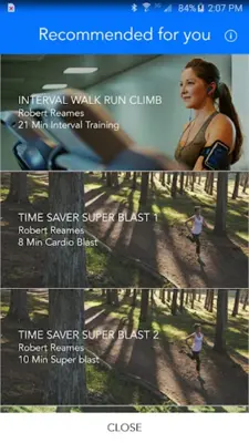 Personal Fitness Coach android App screenshot 0