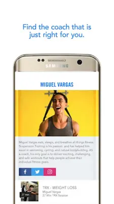 Personal Fitness Coach android App screenshot 3